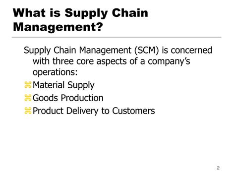 Ppt An Introduction To Supply Chain Management Powerpoint