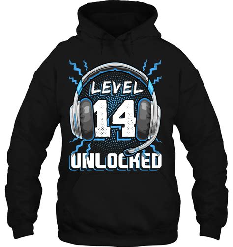 Level 14 Unlocked Video Game 14th Birthday Pc Gaming T