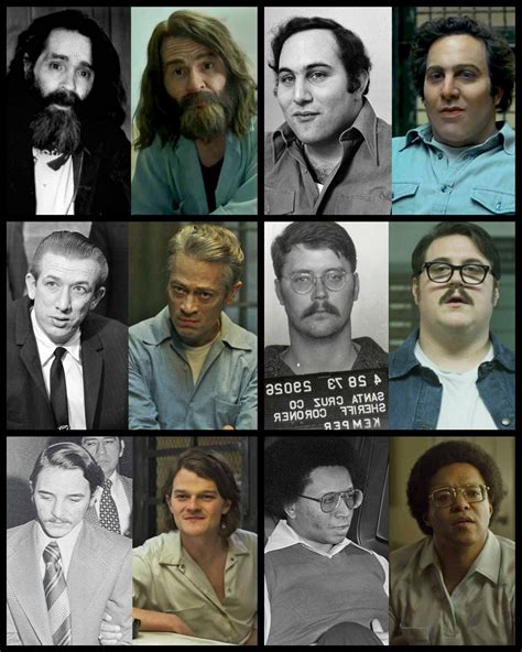 Mindhunter(2017-Present) Actual Killers vs the actors who plays them