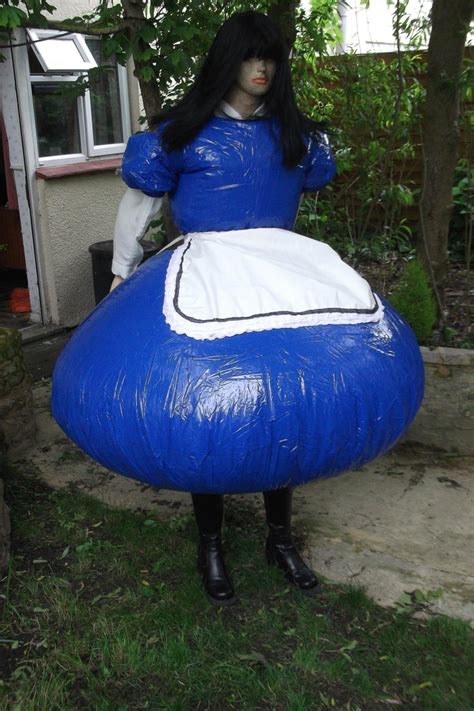 Inflatable Alice In Wonderland Dress By Puncturegown On Deviantart