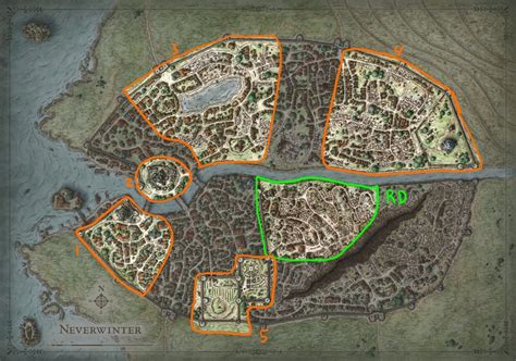Dd 5e Neverwinter Map Maps For You