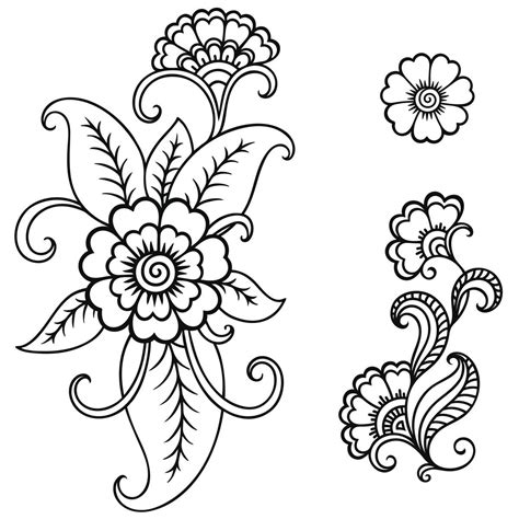 Men in most cases use the stylized ornaments of type of bracelets. Henna tattoo flower | Flower henna, Henna drawings, Henna ...