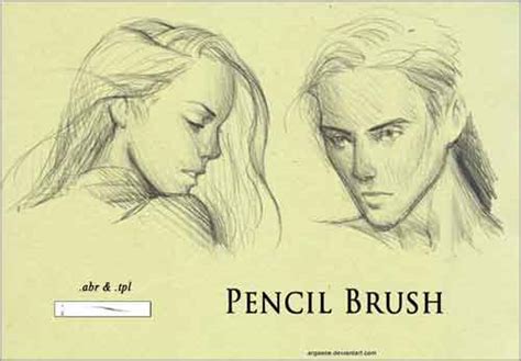 30 Free Photoshop Pencil Brush Sets For Hand Drawn Effects