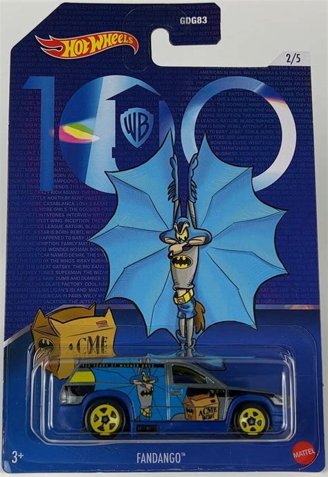 Hot Wheels Warner Bros 100th Anniversary Series
