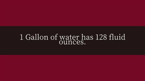 How Do You Calculate How Many 16 9 Oz Water Bottles Equal A Gallon