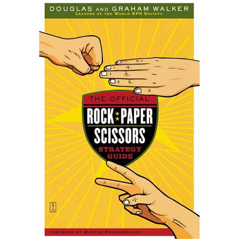 the official rock paper scissors strategy guide paperback