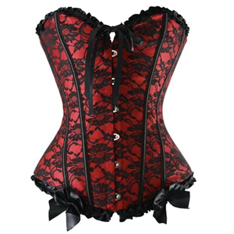 Women Bustierandcorset Sexy Gothic Clothing Steampunk Corset Lace Up Corsage Basque Slimming
