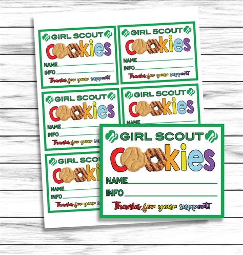 Girl Scout Thank You Notes Printable