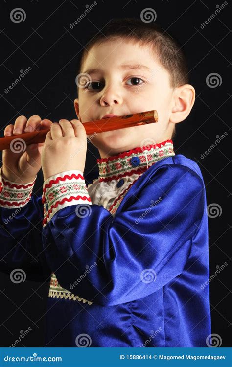 Wooden Flute Craft Royalty Free Stock Photography