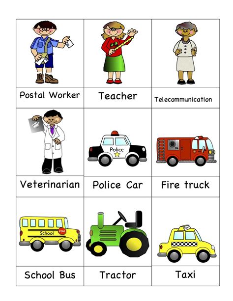 24 Free Community Helpers Worksheets Free Coloring Pages