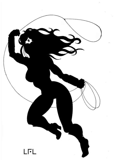 Download wonder woman silhouette - Google Search | Silhouette ...