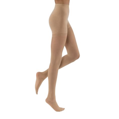 jobst opaque pantyhose moderate compression 15 20mmhg s classic black beauty