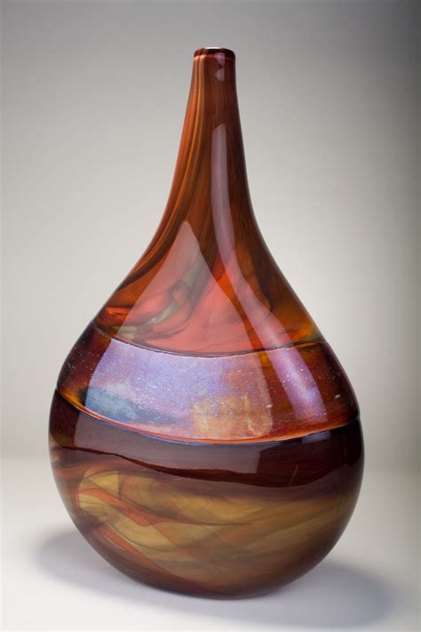 Alabaster Marble Tear Drop By Bryan Goldenberg Art Glass Vessel Artful Home