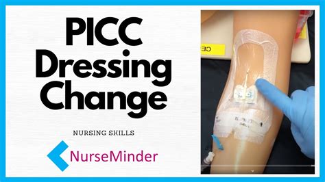 Picc Dressing Change Peripherally Inserted Central Catheter For