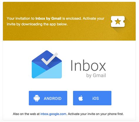 Use the new gmail to help you get more done and continue your conversations without we are saying goodbye to inbox at the end of march 2019. AndroiDreamer: Check your email: Inbox by Gmail invites ...