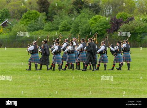 Paisley Scotland Uk 18th May 2019 The British Pipe Band