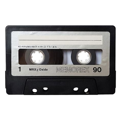 Memorex Mrx2 Oxide C90 Ferric Blank Audio Cassette Tapes Retro Style Media