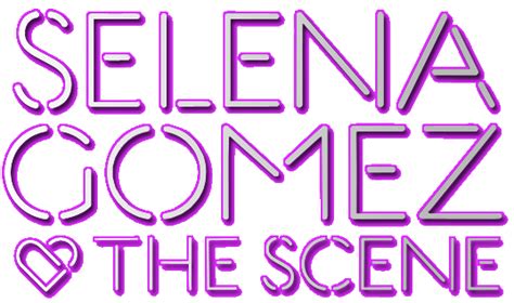 Selena Gomez And The Scene Kiss And Tell Style Logo Selena Gomez And The