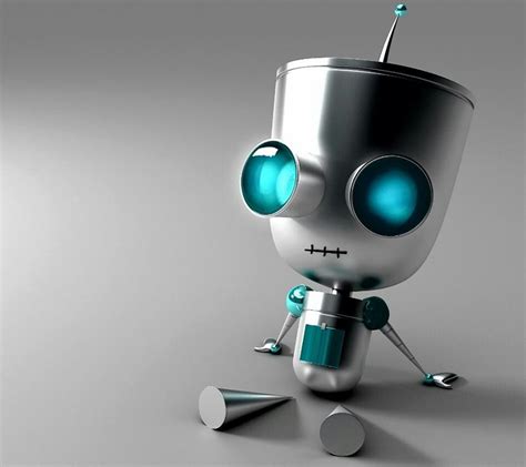 Cute Little Robot Robot Art Robot Sculpture Robot