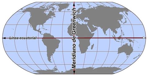 Actualizar 42 Imagen Planisferio Con Sus Meridianos Y Paralelos