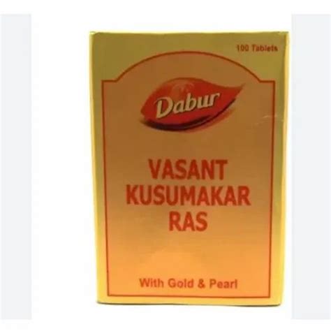Dabur Vasant Kusumakar Ras Tablet At Rs 3000bottle Diabetic Herbal Tablets And Capsules In