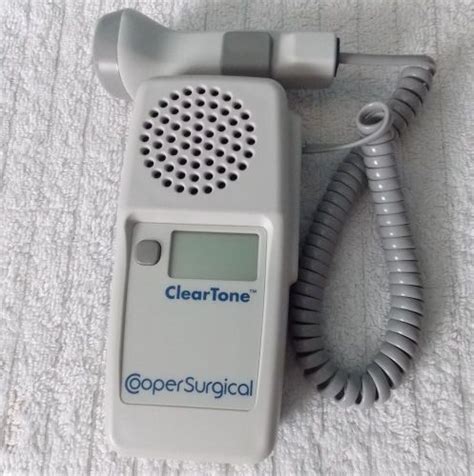Cooper Surgical Cleartone HandHeld Fetal & Vascular Doppler CT250 ...