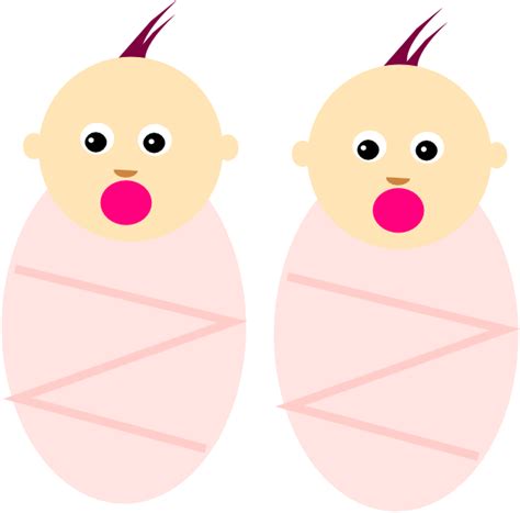 Twin Girls Clip Art At Vector Clip Art Online Royalty Free