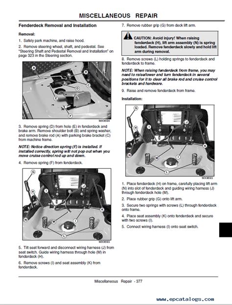 John Deere L100 L110 L120 L130 Lawn Tractors Repair Manual Pdf