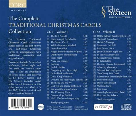 The Sixteen The Complete Traditional Christmas Carol Collection 2