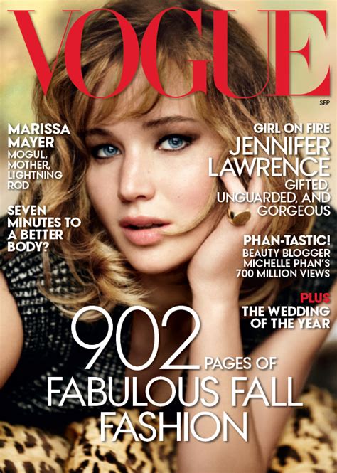 Jennifer Lawrence Covers Vogue September Issue Stylecaster