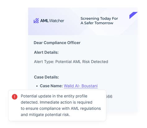 Ensure Successful Ongoing Monitoring Aml Watcher