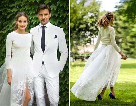 Olivia Palermo Wedding Daycon Sus Manolo Blanik Azules Que Mori Dd