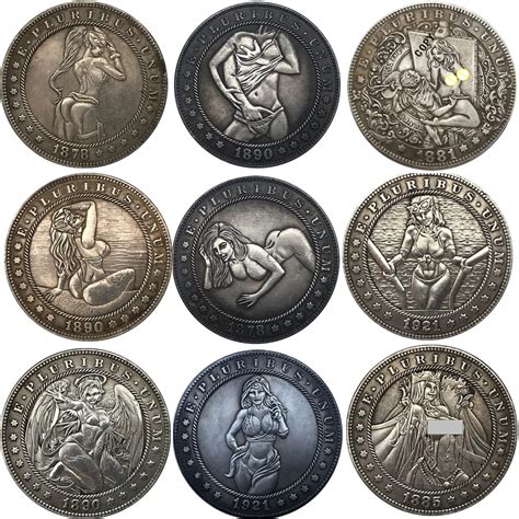 Nickel Coins Replicas Coins Collection Hobo Nickel Coin Sexy Coins Funny Coin 38mm