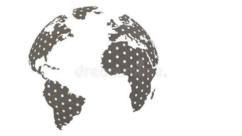 World Map Grey Dots Stock Illustrations 1158 World Map Grey Dots