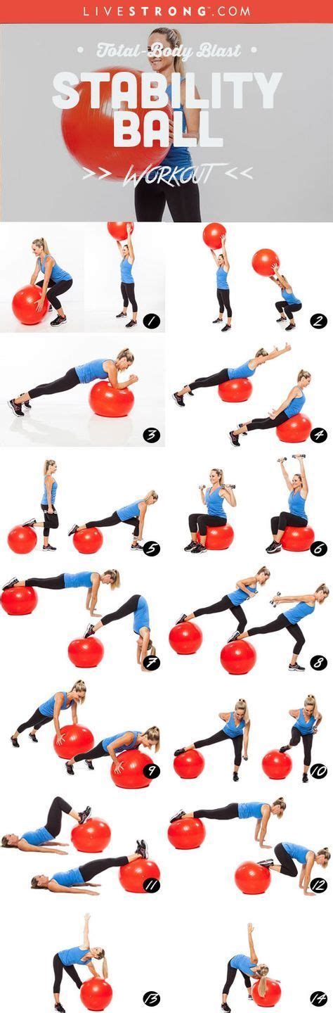 13 Stability Ball Exercises For A Full Body Workout