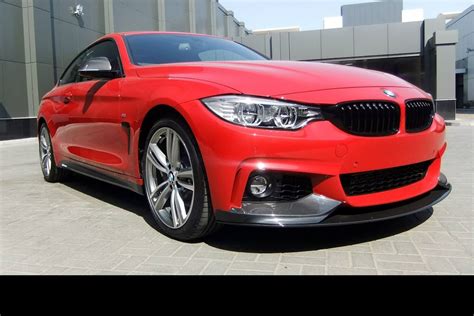 Bmw 435i Coupe In Melbourne Red With M Performance Aero Kit Carscoops