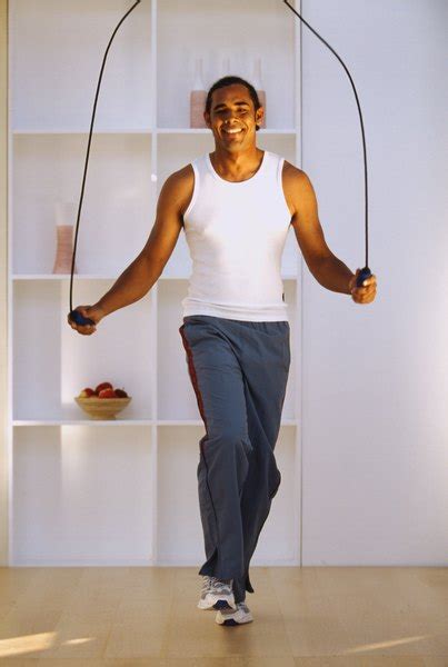 When performed correctly, with low bounces from the balls of the feet, jumprope has a lower impact on your joints than jogging or running, not only minimising ankle and. How to Jump Rope at Home - Woman
