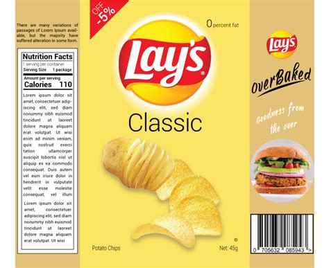 Lays Chips Packet Design On Behance