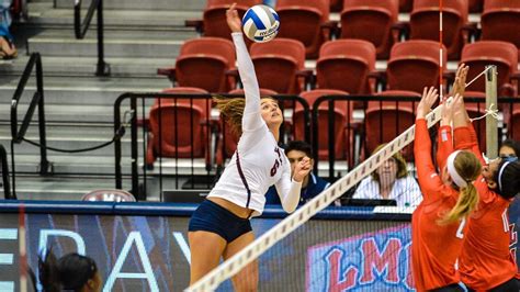 Ncaa Volleyball No Fear From Loyola Marymount Lions Versatile Star