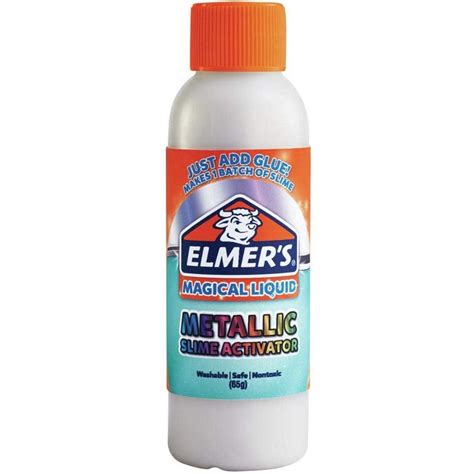 Elmers Metallic Slime Activator Magical Liquid Glue Slime Etsy