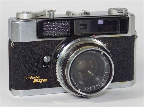 Vintage 1960s Olympus Auto Eye 35mm Camera W Olympus D Zuiko 45cm