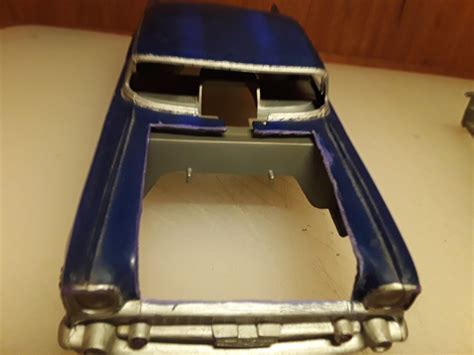 57 Chevy Funny Car Drag Car Model Car Junkyard Parts Lot Ebay