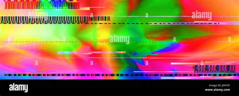 Colourful Glitch Abstract Background Stock Vector Image And Art Alamy