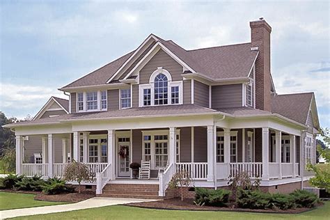 Country Floor Plans With Wrap Around Porches Floorplansclick