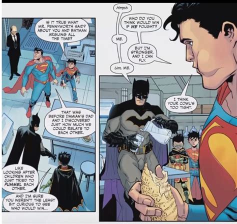 Supersons Dc Rebirth Clark Kent Superman Bruce Wayne Batman Jonathan Kent Superboy
