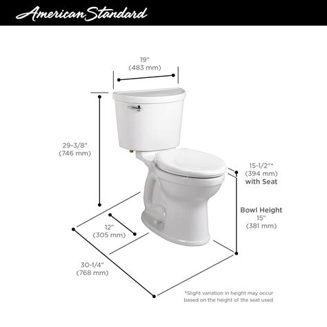 Average Toilet Dimensions Ubicaciondepersonascdmxgobmx