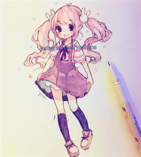 The 25 Best Anime Girl Drawings Ideas On Pinterest