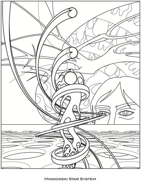Surrealist Dover Coloring Pages