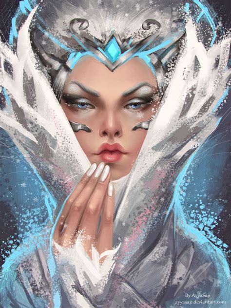 Snow Queen By Ayyasap On Deviantart Drag Queen Snow Queen Female