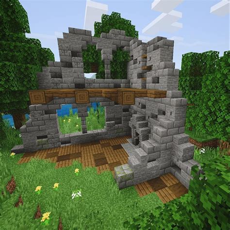 Как построить заброшенный дом в Minecraft 83 фото